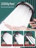 Upgraded 15CM Big Panel Massage Spa Pressurized Shower Head 3 Modes Sprayer Water Saving One-Key Stop Water Bathroom Showerhead