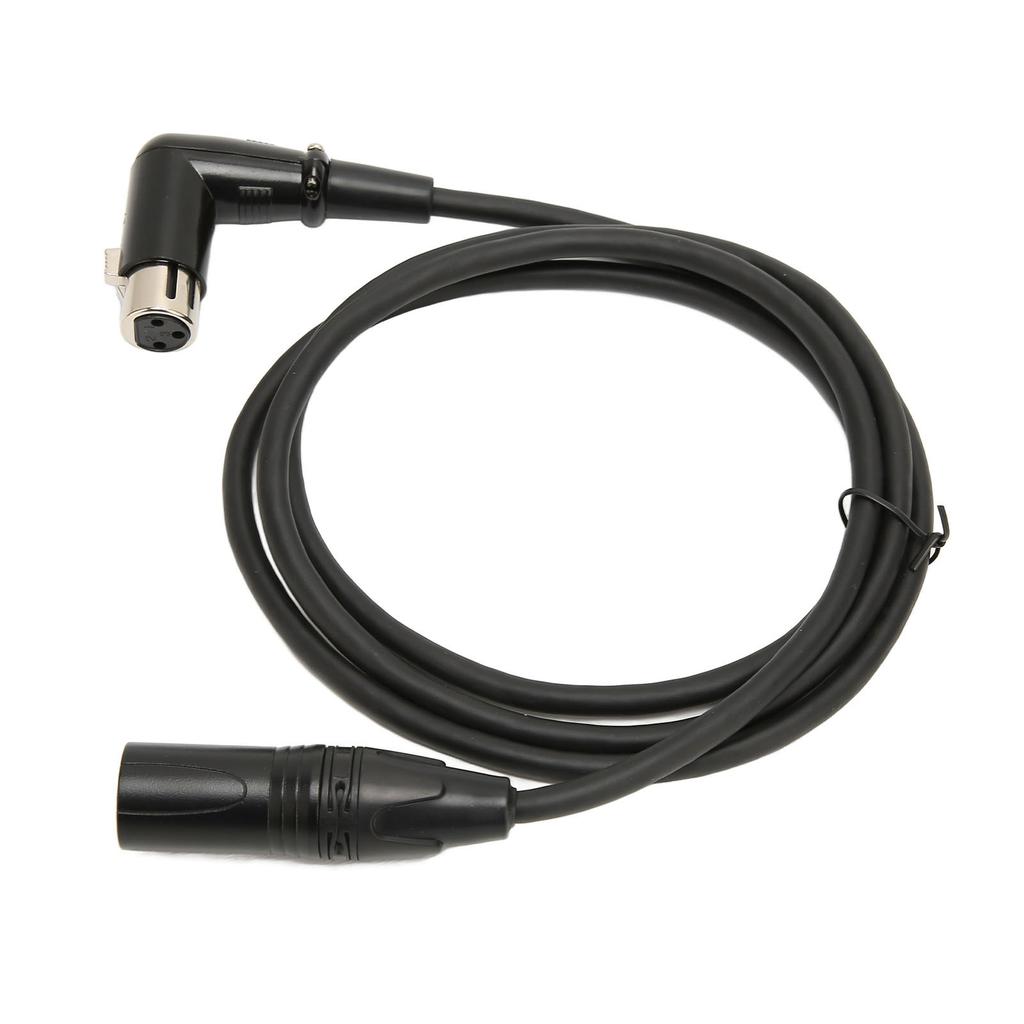 XLR Male to Female микрофонный кабель 3-контактный прямой Male to Right Angle Female разъем XLR микрофон