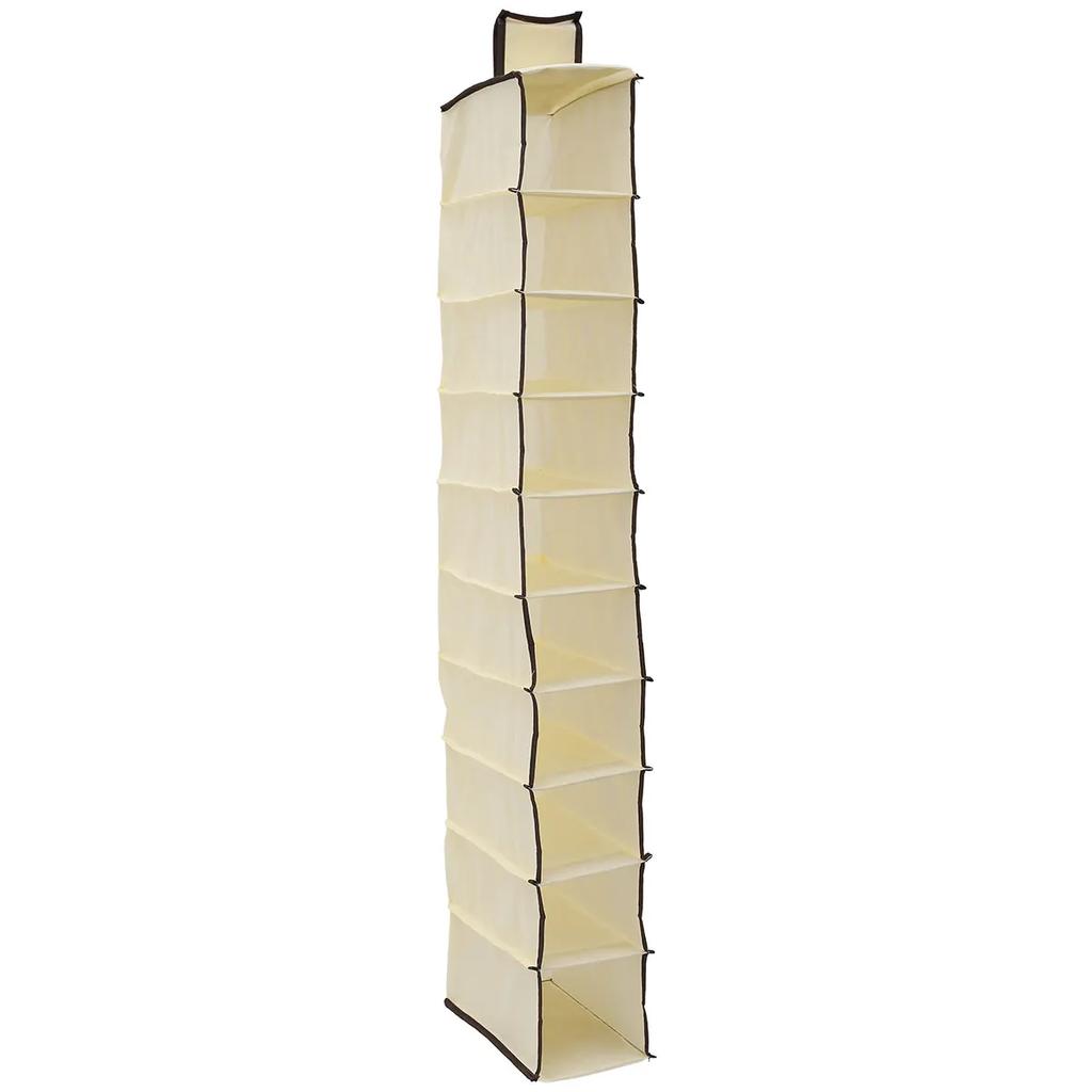 Прочный универсальный чехол с 10-слойной подвесной сумкой для ящика для хранения обуви, органайзера