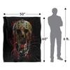 Freddy Vs Jason Mask And Claws Blanket