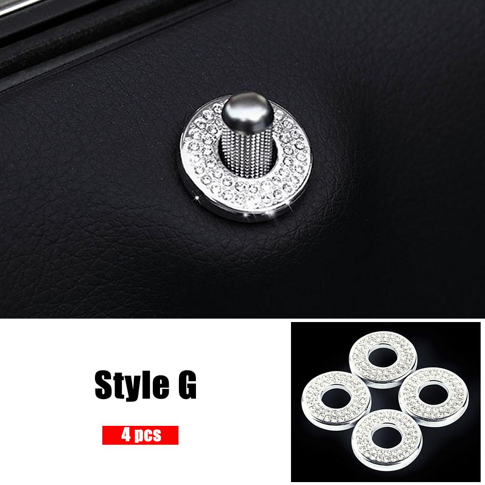 Для Mercedes Benz GLC 253 2015-украшение центральной консоли, ремонт, украшение в виде кольца с кристаллами и бриллиантами, внутренние молдинги