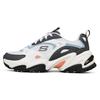 Stamina V2 Mecha Shoes II Ткань Синтетическая Кожа Модные Универсальные Повседневные Низкие Папины Кроссовки Женские Кроссовки Белый Черный 149510-WCC