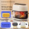 4 л Большая емкость Стеклянная аэрофритюрница с сенсорным экраном - Многофункциональная фритюрница без масла для картофеля фри