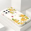 Osmanthus Rabbit Phone Case For OPPO Realme 12 11 10 9 9i 8 8i 7 Pro Plus C35 C21Y C25Y C25 4G 5G Liquid Silicone Cover