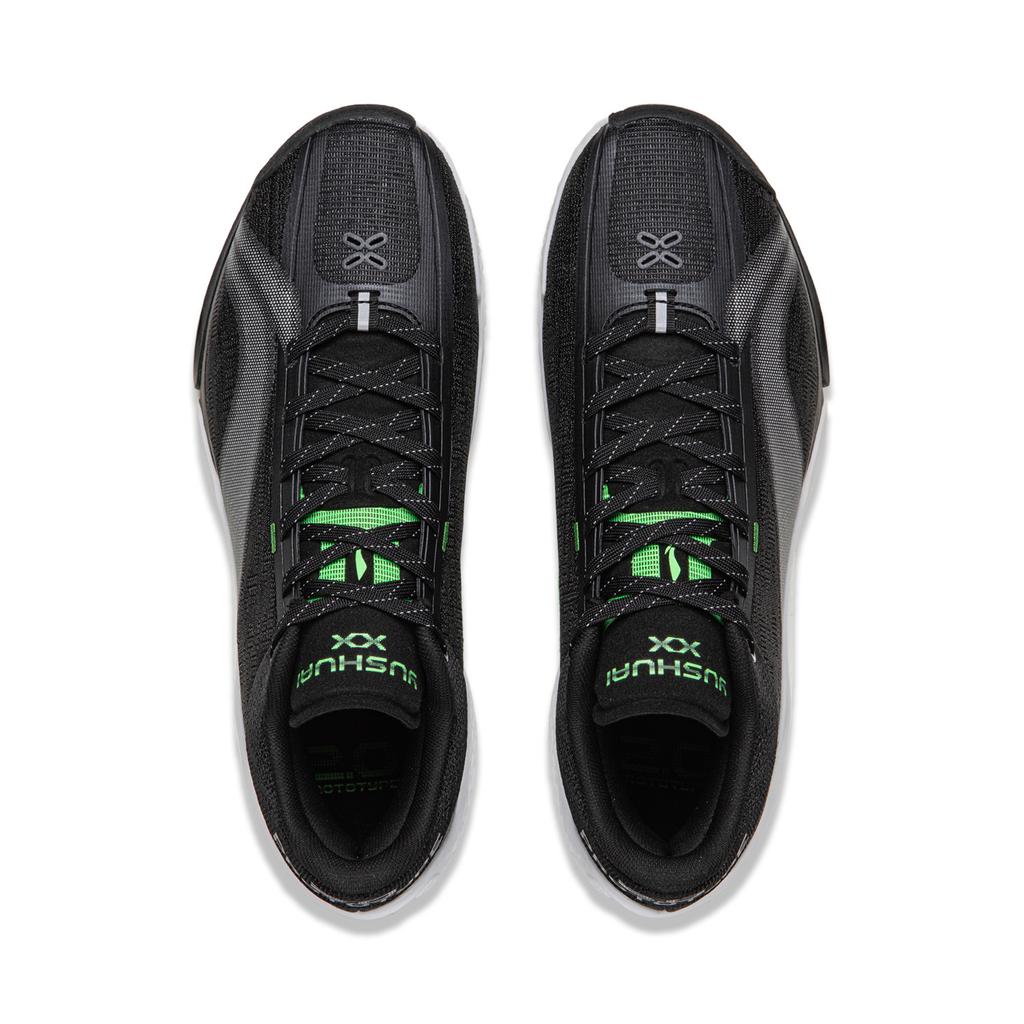 Баскетбольные кроссовки Li Ning Yu Shuai 20 Prototype 2.0 Мужские кроссовки Черный Серебристый ABAW003-14