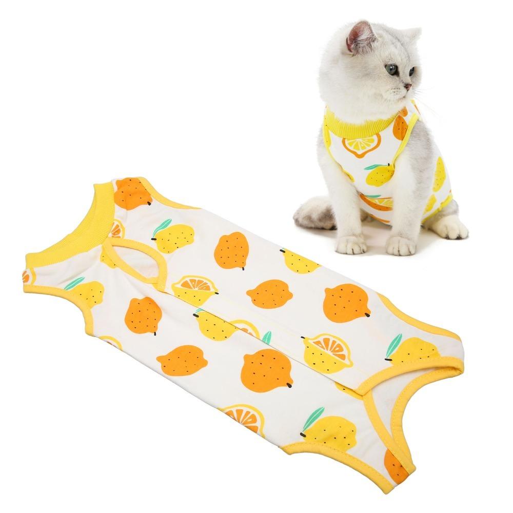 Breathable Cat Surgery Clothing Prevent Licking Cat Recovery Suit Cat Onesie Post-Surgery Recovery
