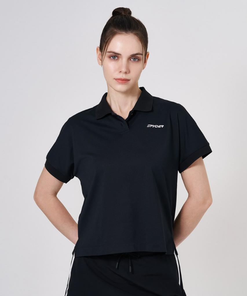 SPYDER Women'S Crop T-Shirt Spkmcnts353W Blk