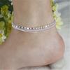 Garden Bead Foot Chain Water Diamond Versatile Accessory Multi Layer Chain Grab Chain Sparkling
