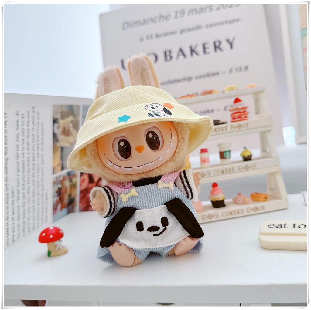 17см Виниловый брелок-кукла Лабубу: Коллекция одежды-сюрпризов первого и второго поколения