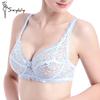 Women Sexy Lace Bras Push Up Bralette Embroidery Bra  Hollow Out Brassiere Female Underwire Underwear