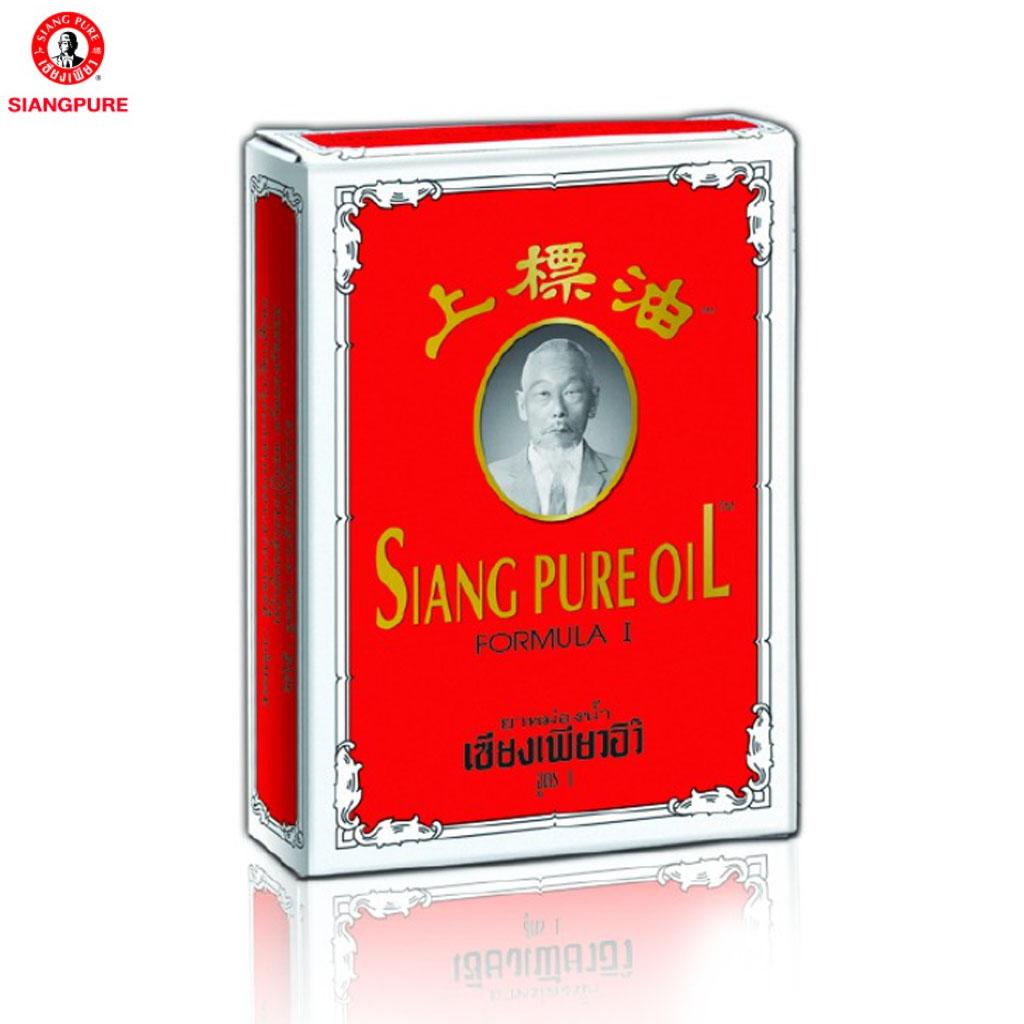 Siang Pure Формула масла I, вдыхание или нанесение для облегчения головокружения, 7 куб. см - Тайский