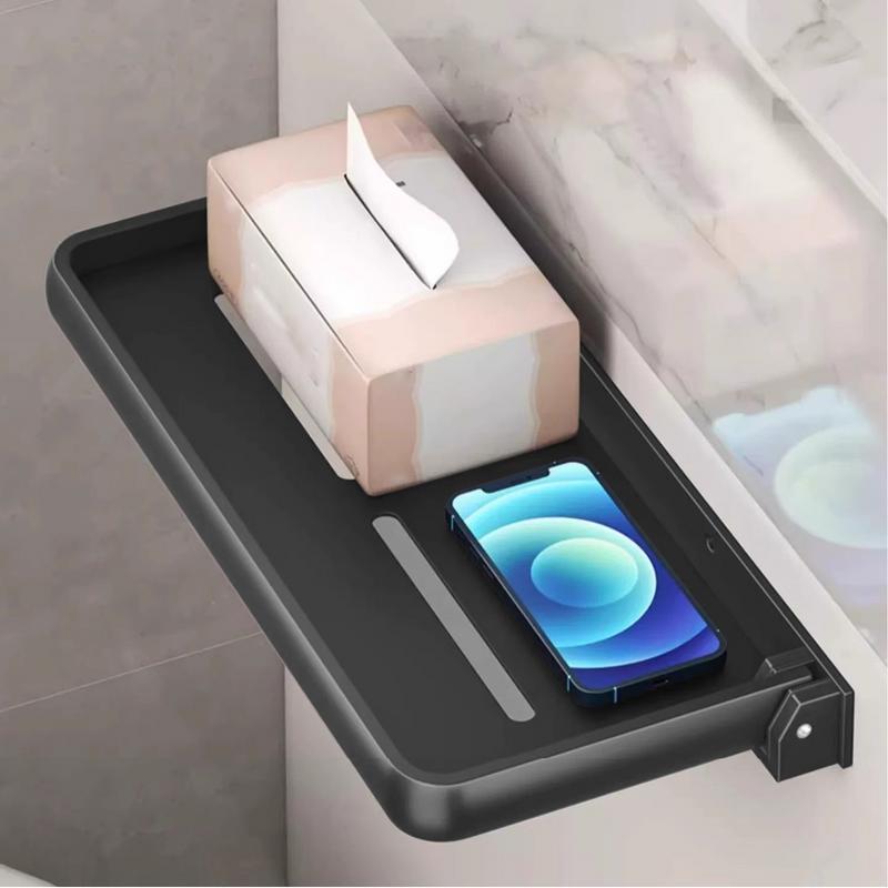 Складная полка для RV Органайзер для душевой полки Кемперы Складная настенная полка Алюминиевая настенная полка для хранения Аксессуар для интерьера RV/Кемперов