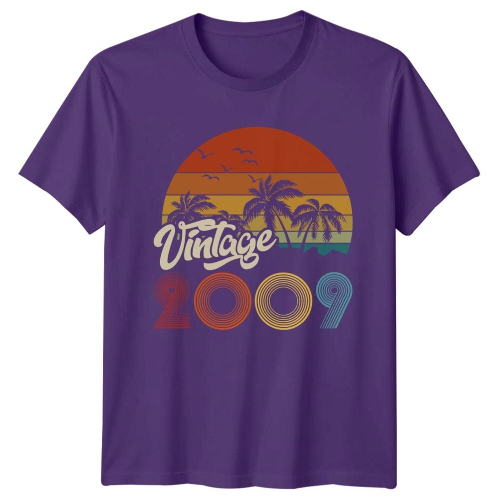 17th Birthday TShirt Vintage 2009 Birthday Party Gift Retro Tee For Unisex Unisex