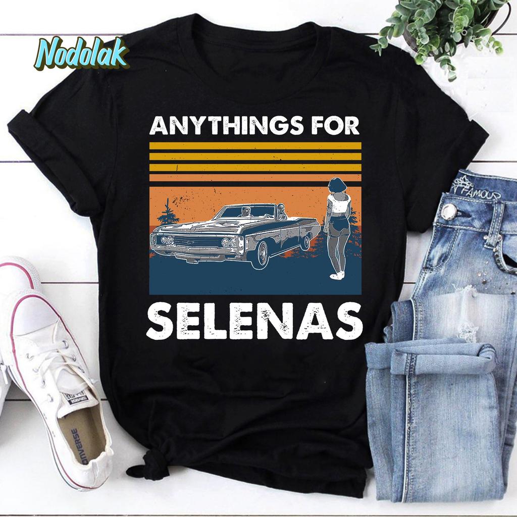 Anything For Selenas Vintage T-Shirt, For Selena Lover, Selena Shirt, La Reina Del Tejano Shirt, La Cantante Shirt, Selena Quintanilla Shirt