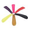 Plastic Small Shoehorn Spoon Shape Flexible Portable Shoes Lifter