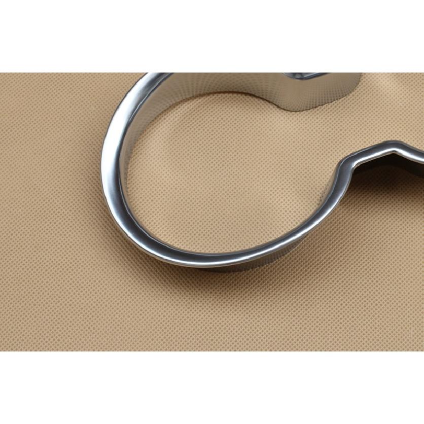 Передняя крышка держателя стакана для воды для Jeep Cherokee KL 2014 - матовый хром