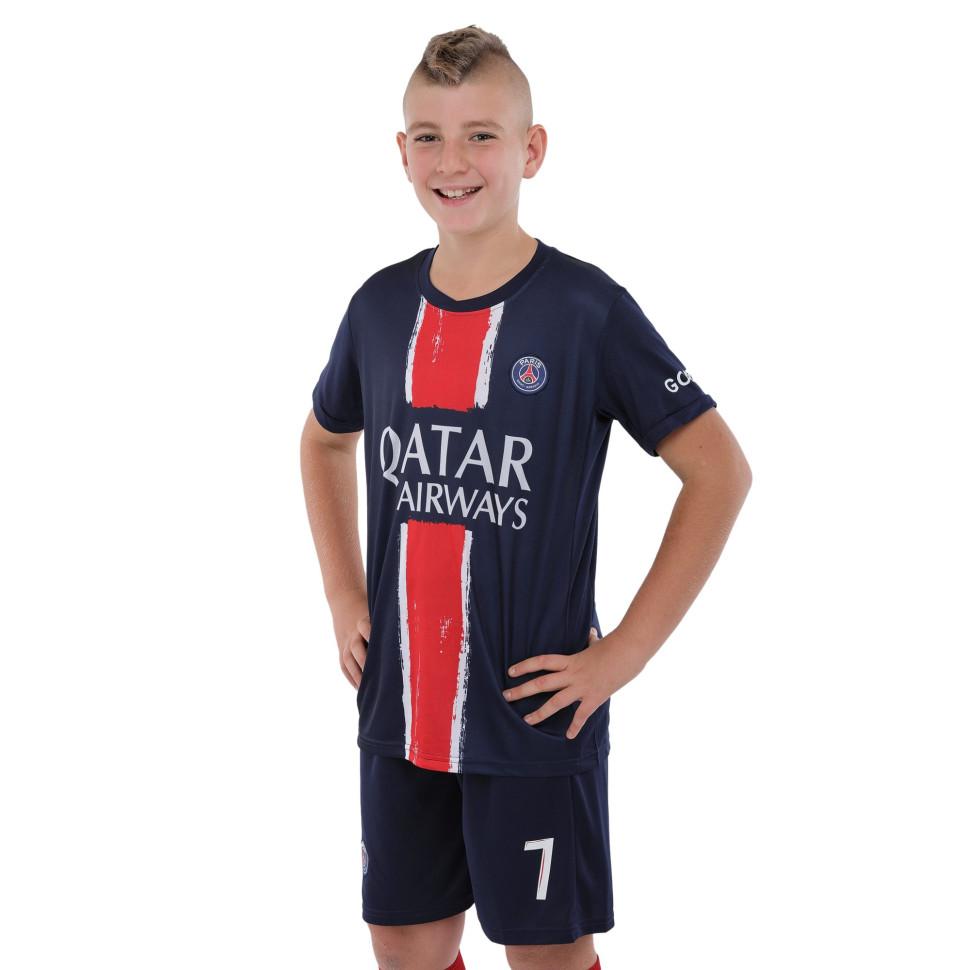 Kid's soccer football uniform jersey and shorts  PSG MBAPPE 10 CO-3676