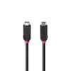 Câble USB 4 - LINDY - 2 m - 40 Gbit/s - 240 W - Type C - Noir