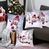 Snowman Christmas Cushion Cover Merry Christmas Decorations For Home Cristmas Sofa Decor Navidad Xmas Gifts New Year