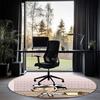 Mr Bean Printed Round Rug Carpet Chair Rug Area Rug Entryway Doormats,for Office Chair Living Room Bedroom Kitchen Room.