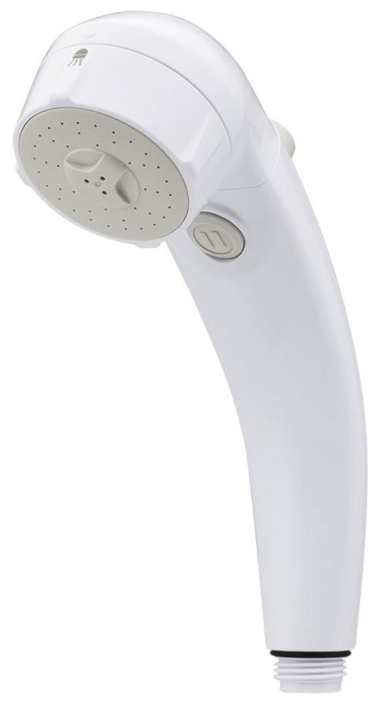 GAONA Shower Head Stop Water Easy To Water Low Water Pressure (Jet Flow, Clean, 30% Saving, Compatible, White) GA-FC030