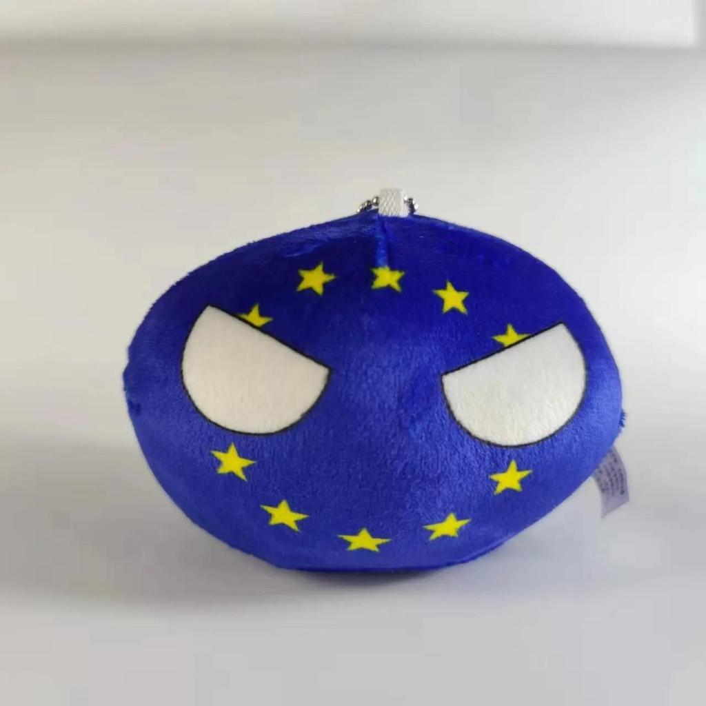 10cm Polandball Mini Plush Toy Kazakhstan Israel Palestine Iraq Egypt Countryball Anime Peripheral Gifts
