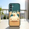 Cute S-Snorlax-x Sleep Phone Case For Samsung  A73,72,71,A52,51,40,41,A22,A32,31,A13, Soft Black Shell