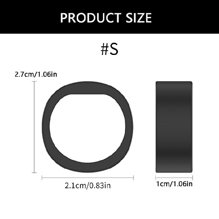 Силиконовые кольца Чехол-щиток для умных колец RingConn Gen 2 Гибкий, приятный для кожи, потостойкий, устойчивый к царапинам, 8 шт.