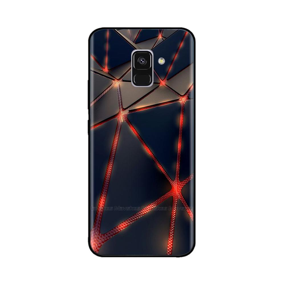 Чехол для Samsung Galaxy A8 2018 Мягкий ТПУ Задняя крышка телефона Для Samsung A8 Plus 2018 A730 Чехол GalaxyA8 A 8 Силиконовый бампер Coque
