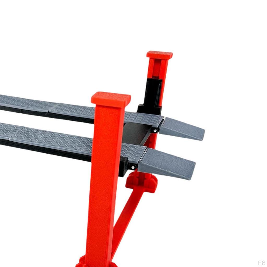 RC Car Stand,RC Miniature Lifting Platform, Portable for 1/ 18 Scale Crawler Adjustable