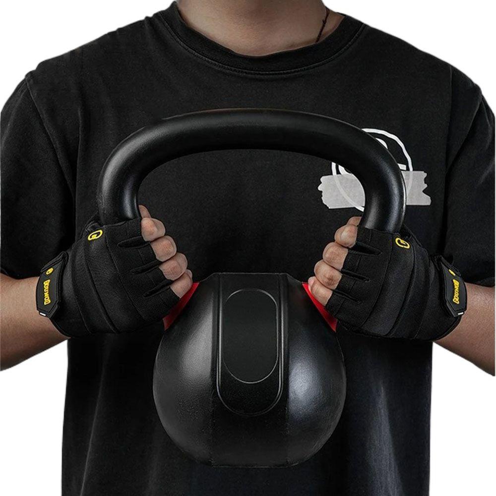 1 пара дышащих перчаток для тяжелой атлетики, перчатки для велоспорта и мотоспорта, тренировки по бодибилдингу и пауэрлифтингу