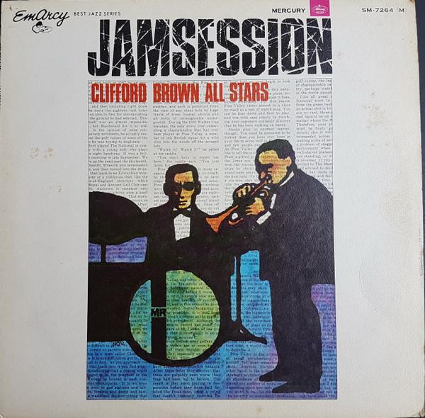 LP Record CLIFFORD BROWN Jam Session SM7264 MERCURY 1967 Japan Jazz Used