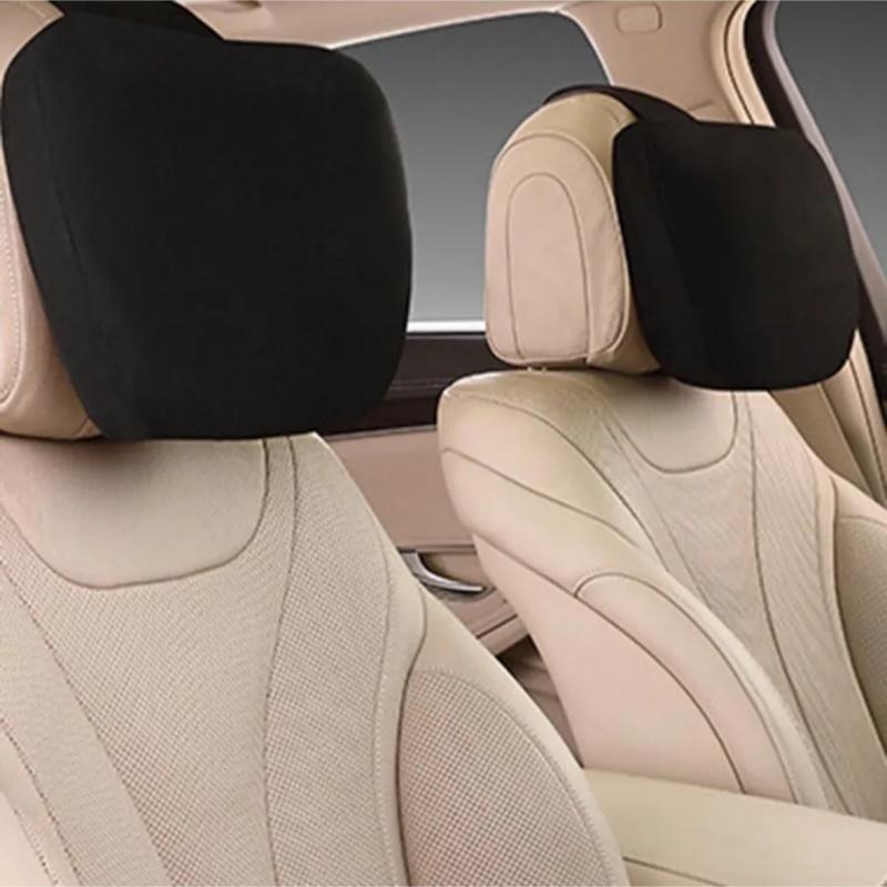 Car Headrest Neck Pillow Lumbar Support Cushion Seat Backrest Pad Car Pillow Relieve Cervical Pain