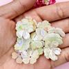 Creative 20Pcs DIY Findings Beading Neclace Bracelet Loose Beads Acrylic Colorful Flowers Handcrafted for Jewelry Making