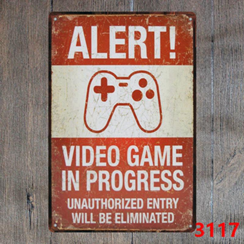 Custom Gun Humor Tin Sign for Restaurant, Bar, or KTV Decor