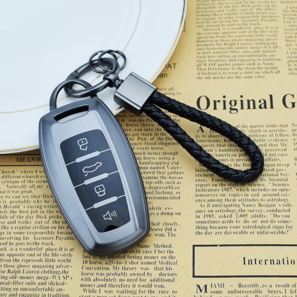Чехол-брелок из ТПУ с 4 кнопками для Gmw Great Wall Haval Jolion H6 F7 F7X F7H F5 Dargo H7 H4 H9 H2S Брелок Автоаксессуар
