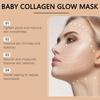 EELHOE Peel Off Overnight Collagen Face Mask Гидролизованная коллагеновая маска для лица для эластичности и увлажнения, подтяжки кожи, уменьшения провисания и морщин