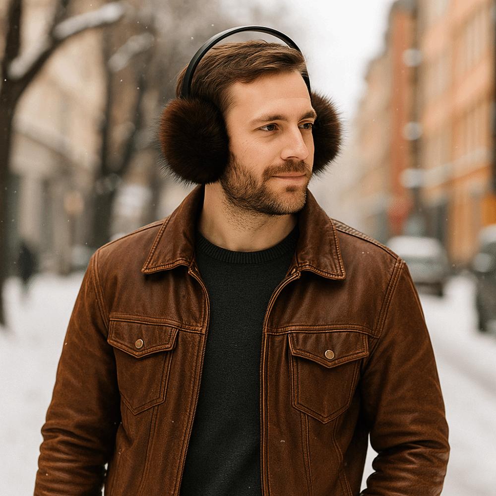 Thickened Ear Warmer Oversize Plush Earmuffs Trendy Simulated Fur Earmuffs  Winter Season