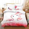 Beauty Red Flamingo 3d Printed Duvet Cover Set Pillowcase Bedding Set Comforter Cover Twin Full Queen King Bedclothes 2/3pcs