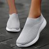 Fashion 2024 New Fashion Sneakers For Women Casual Shoes Comfortable Soft Sneakers Women Slip On Sock Shoes For Women Ladies Flat Shoes
