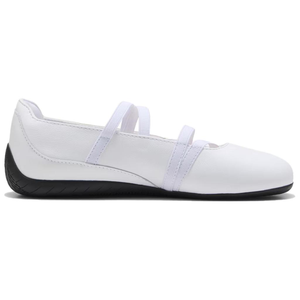 Puma Женские белые кроссовки Speedcat Ballet Leather Alpine Snow 403587-02