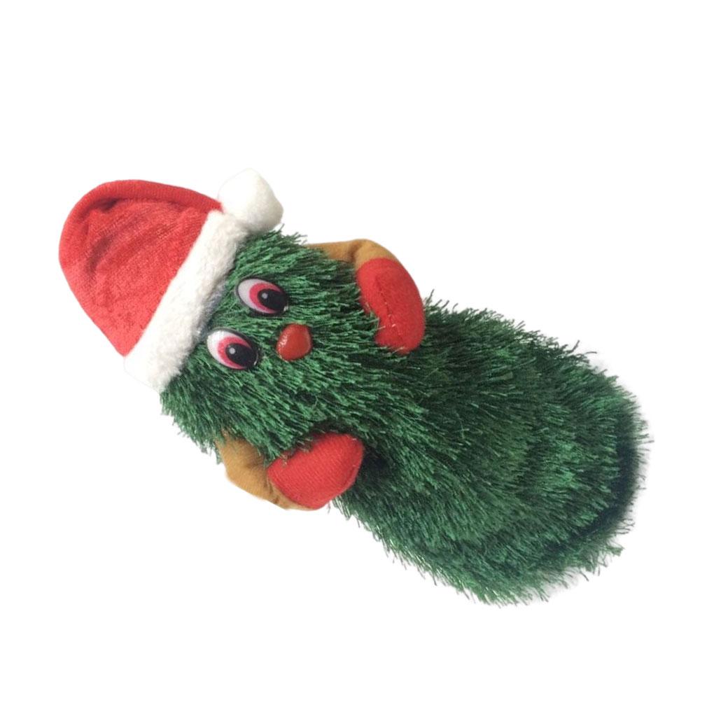 Электрическая елочная игрушка реквизит изысканный домашний праздничный декор интересные настольные игрушки на батарейках для танцев