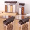 2/6 In 1 Spice Salt Sugar Jar Transparent Seasoning Storage Box Kitchen Container