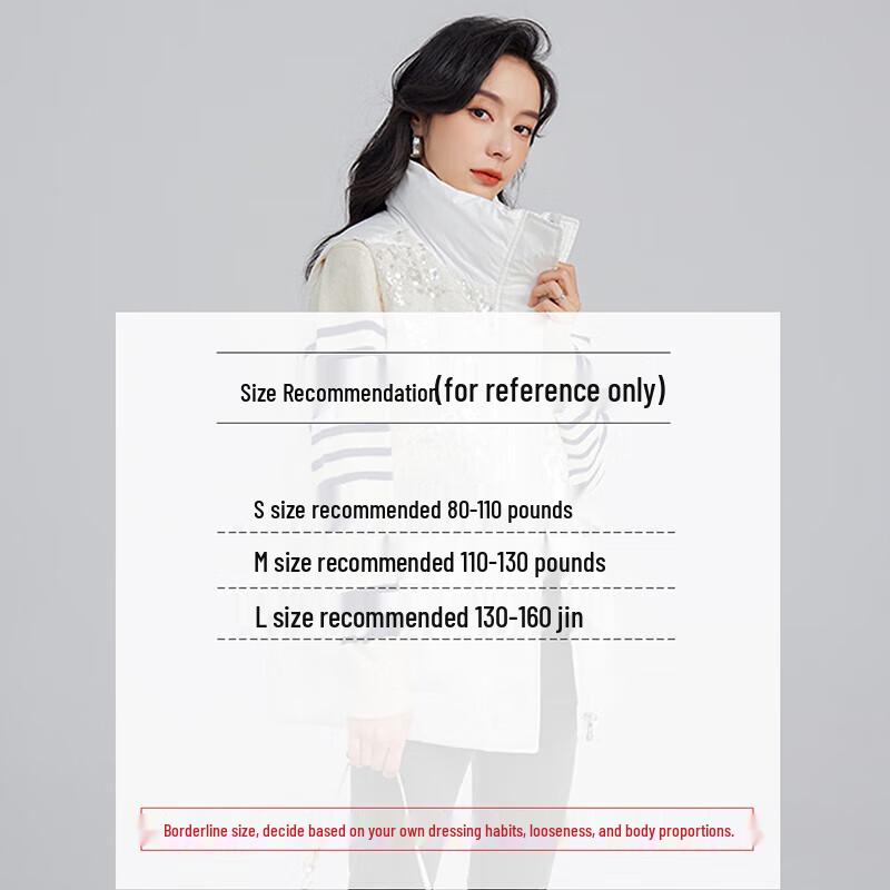 YAYA Women's 90% Duck Down Stand Collar Vest