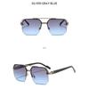 Women's Sunglasses, Double-beam Square Men's and Women's Outdoor Sunglasses.