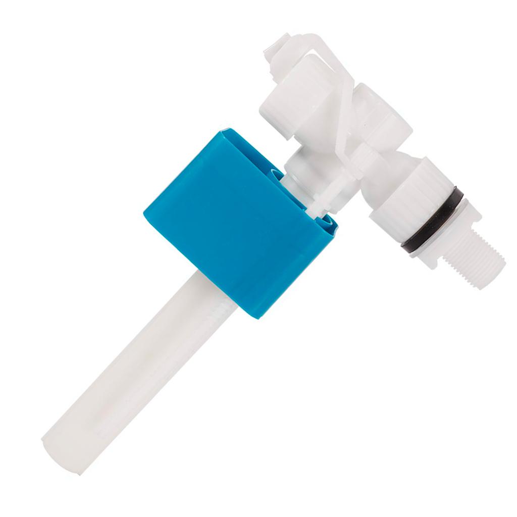 Абсолютно новый профессиональный боковой впускной клапан 1/2 дюйма для сливного бачка - латунный стержень(пластик)