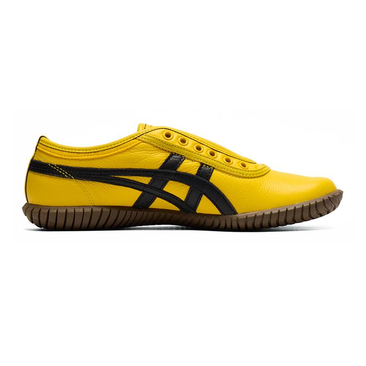 ONITSUKA TIGER Слипоны Tsunahiki Универсальные Удобные Прочные Низкие Повседневные Кроссовки Унисекс Желтые 1183C529-750
