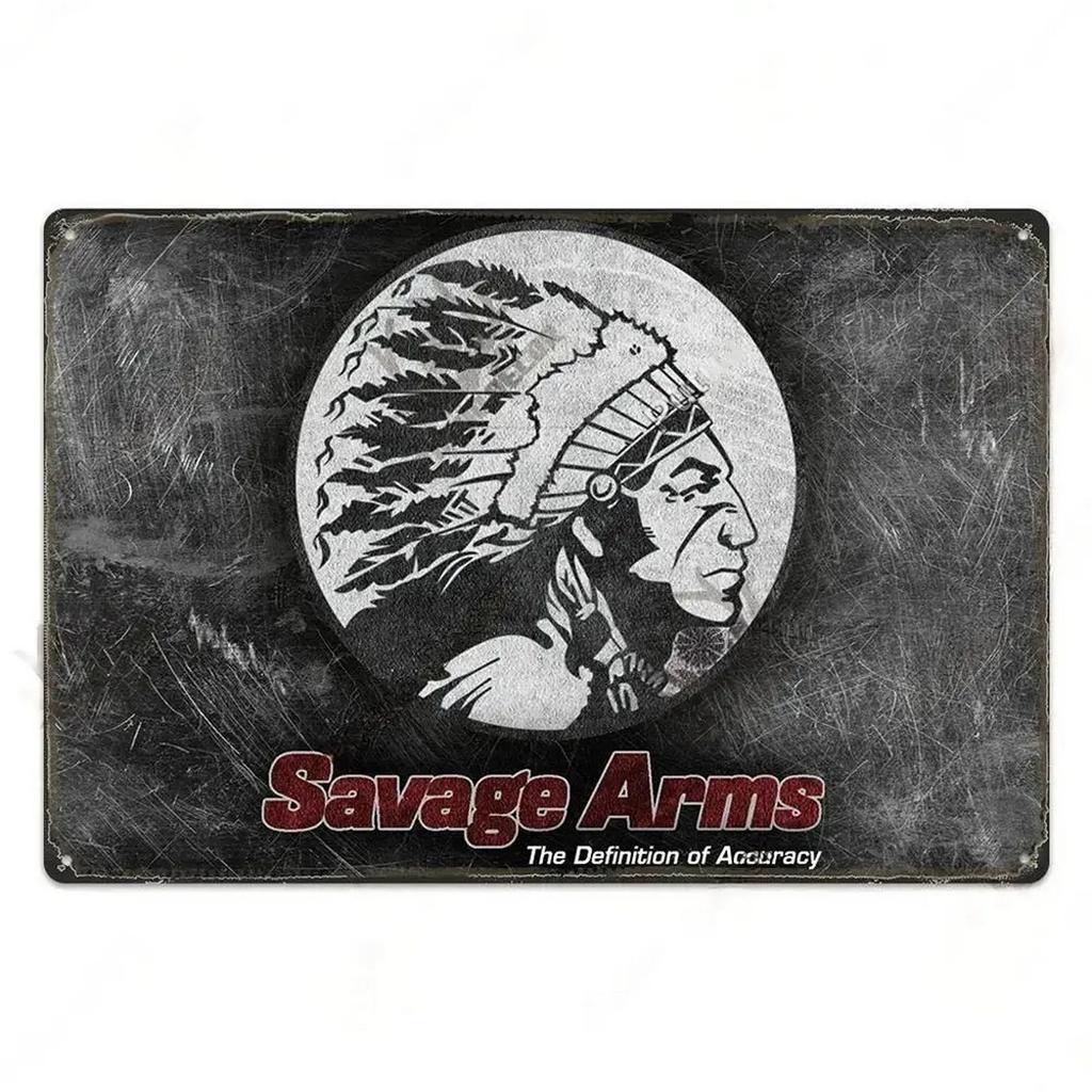 Metal Tin Signs Pistol Stonger Beretta Wesson Colt Vintage Funny Art Wall Decorations for Home Man Cave Garage Cafe Bars Clubs