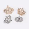 Three-dimensional Crown Brooch, High-end Feminine Collar Pin, Formal Brooch, Sweater and Suit Pin