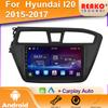 Для Hyundai I20 2015 - 2017 Левосторонний 2 Din Мультимедийный Плеер WIFI Навигация Автомагнитола GPS Головное Устройство Android Автомобильное Радио Стерео